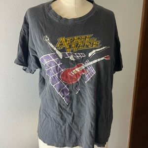 🎸RARE April Wine Vintage band tee April Wine 1982 World Tour Concert